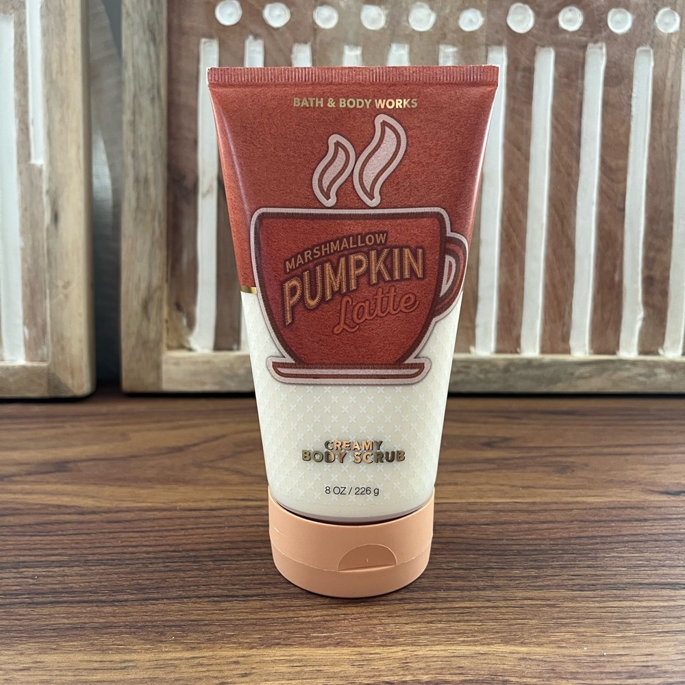 Bath & Body Works Sealed Marshmallow Pumpkin Latte Creamy Body Scrub